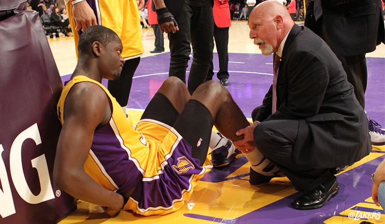 Julius miss the session due to fracture in leg