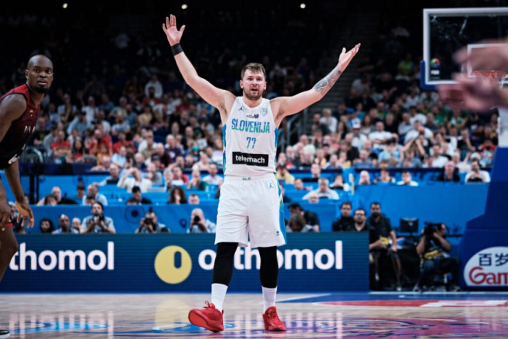 Luka played for Euro Basket in 2022