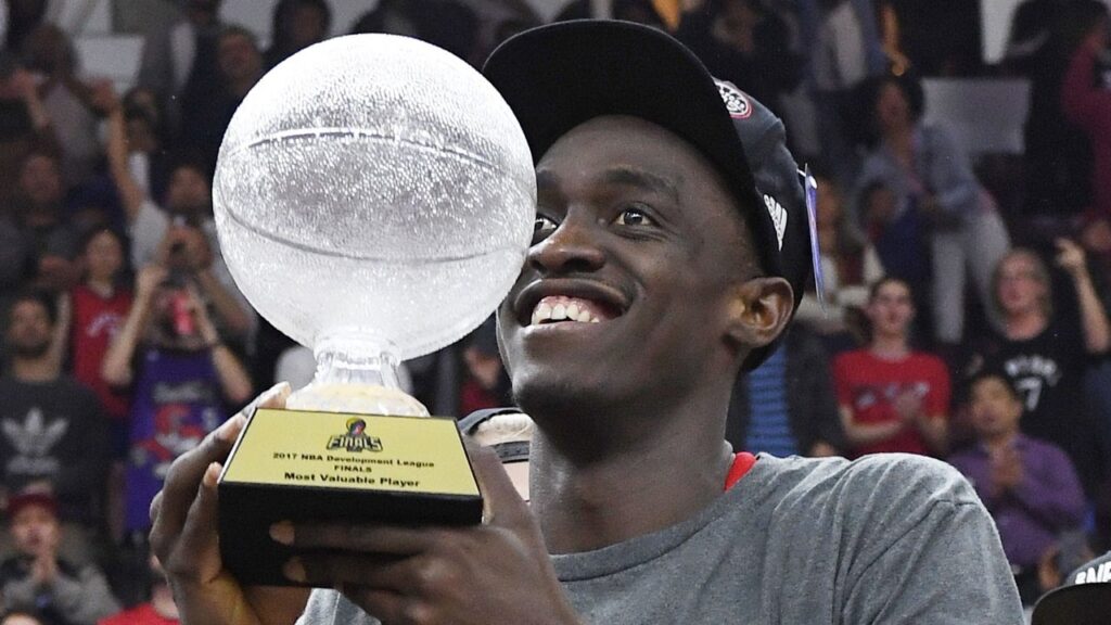 Pascal Siakam wins NBA D-League champion award