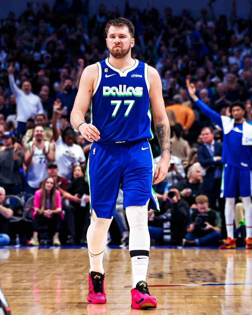 Luka Doncic's physical appearance