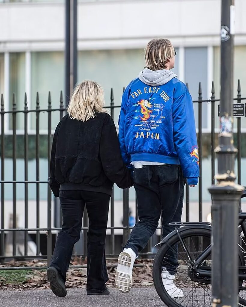 Charlie Gooch and Florence spend time together