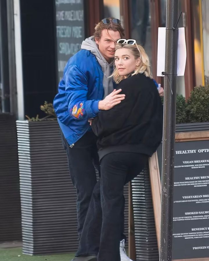 Charlie Gooch with girlfriend