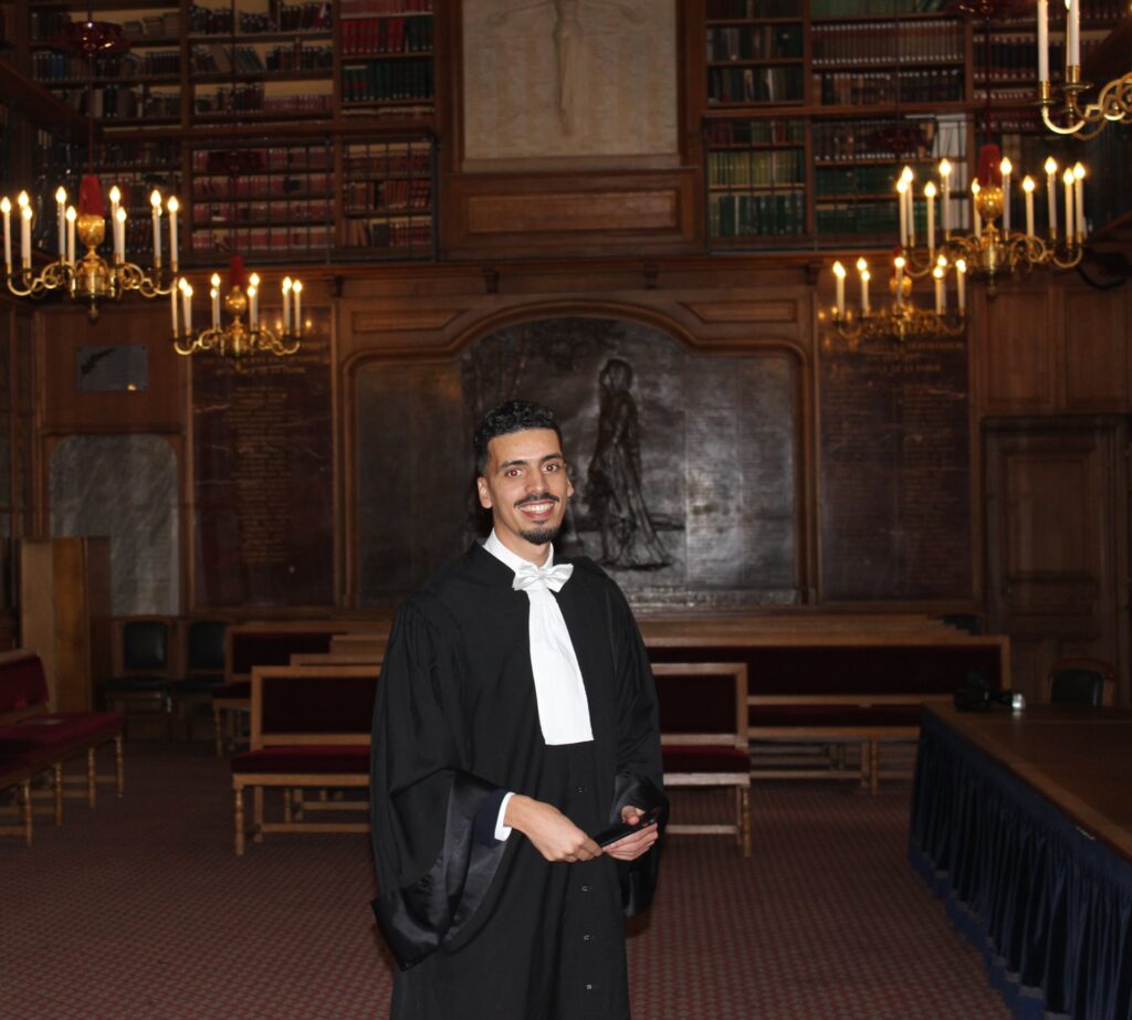 Mourad Battikh as a lawyer