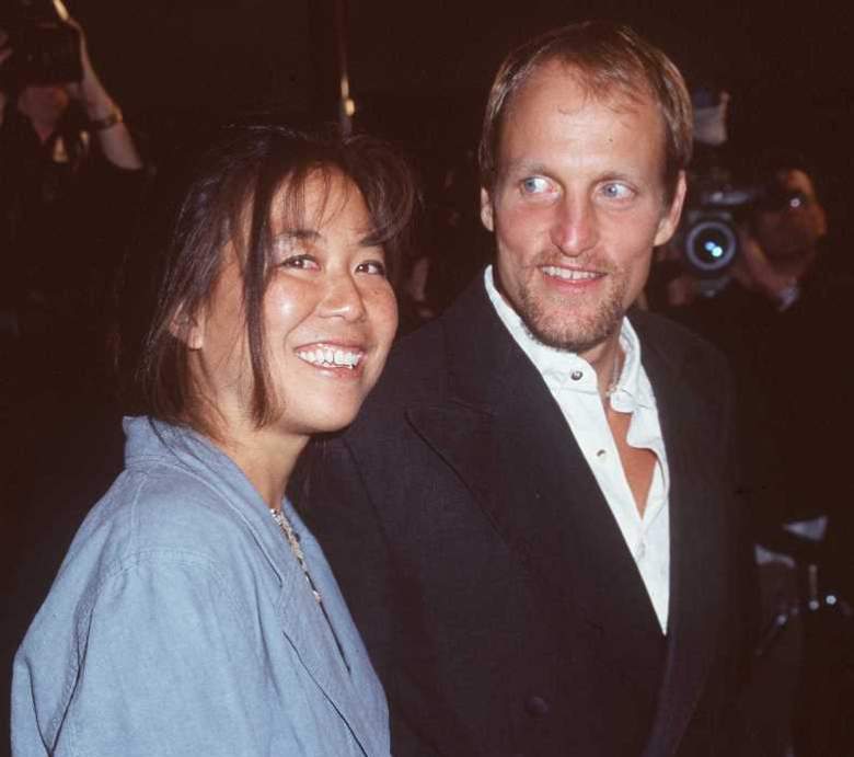 Laura Louie old photo with Woody Harrelson