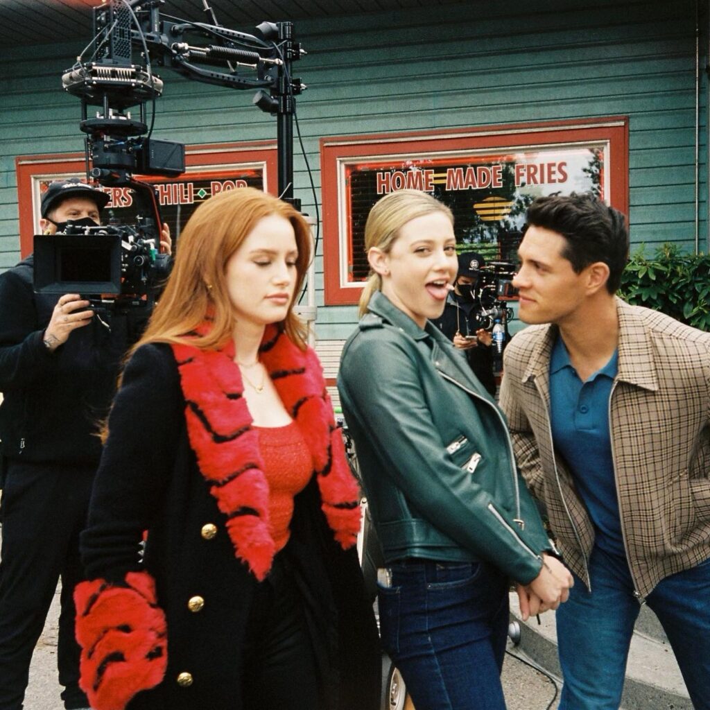 Madelaine Petsch during the Riverdale shoot