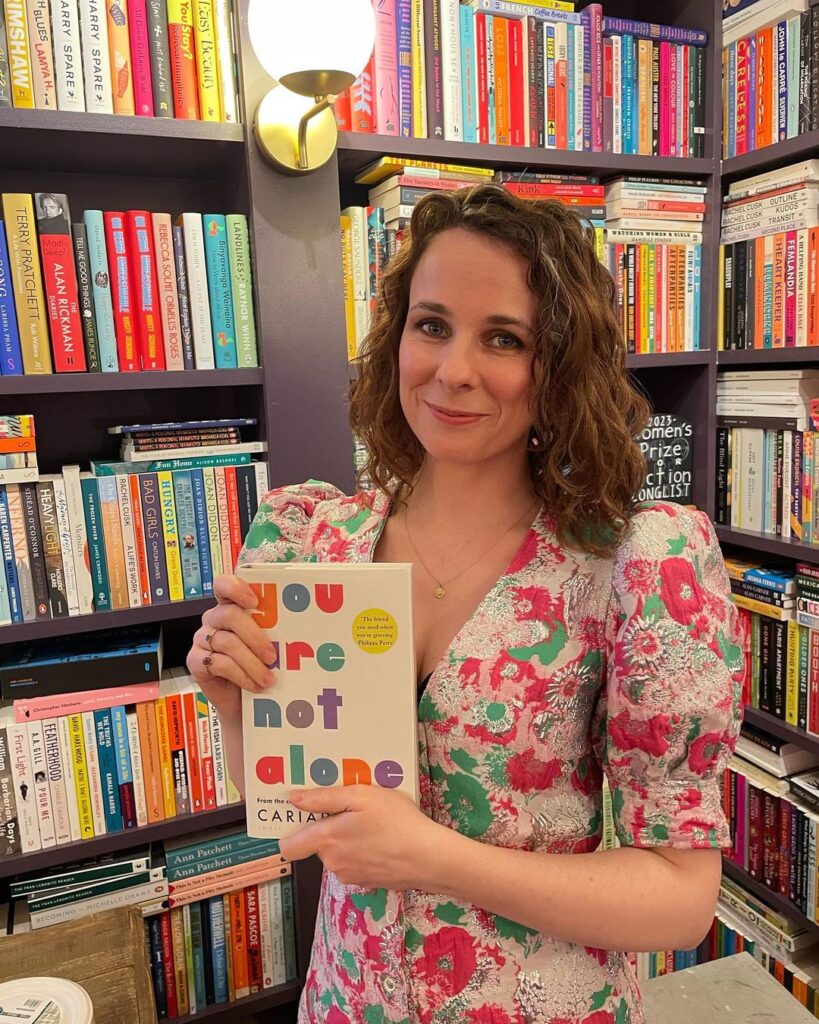 Cariad Lloyd launched her book