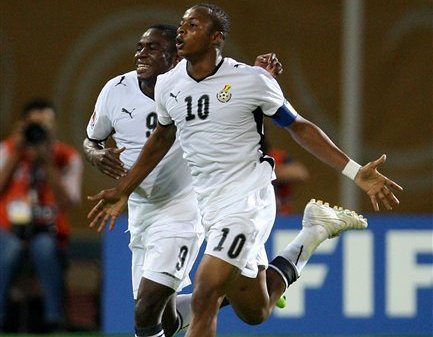 Andre Ayew U20 world cup success over Brazil in 2009