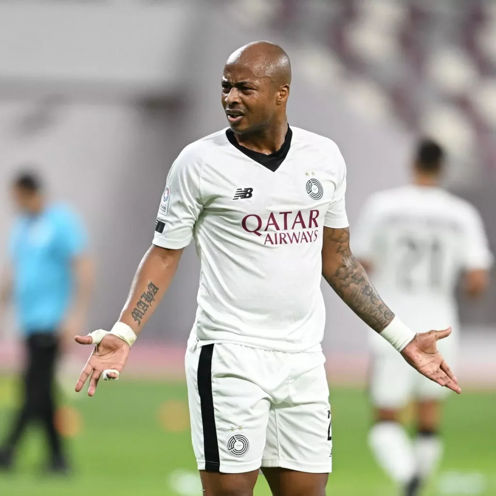 Andre Ayew height and weight
