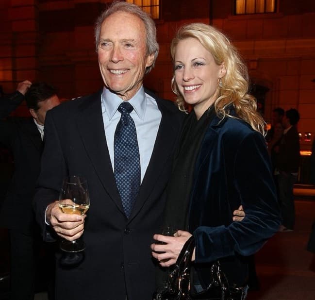 Jacelyn Reeves with Clint Eastwood
