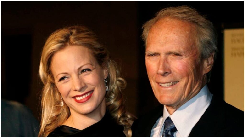 Jacelyn Reeves with Hollywood actor Clint Eastwood
