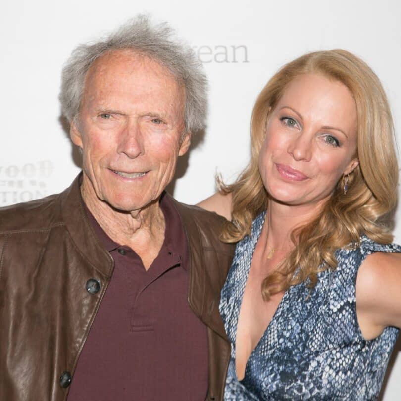 Jacelyn Reeves with partner Clint Eastwood