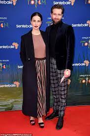 Heida Reed with her fiance Sam Ritzenberg on an event