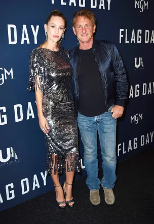 Olga Korotyayeva on a dinner date with her boyfriend Sean Penn