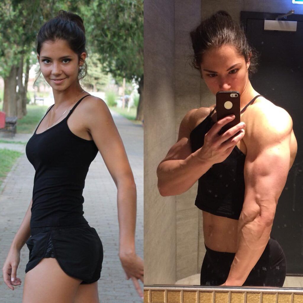 Vladislava Galagan body transformation