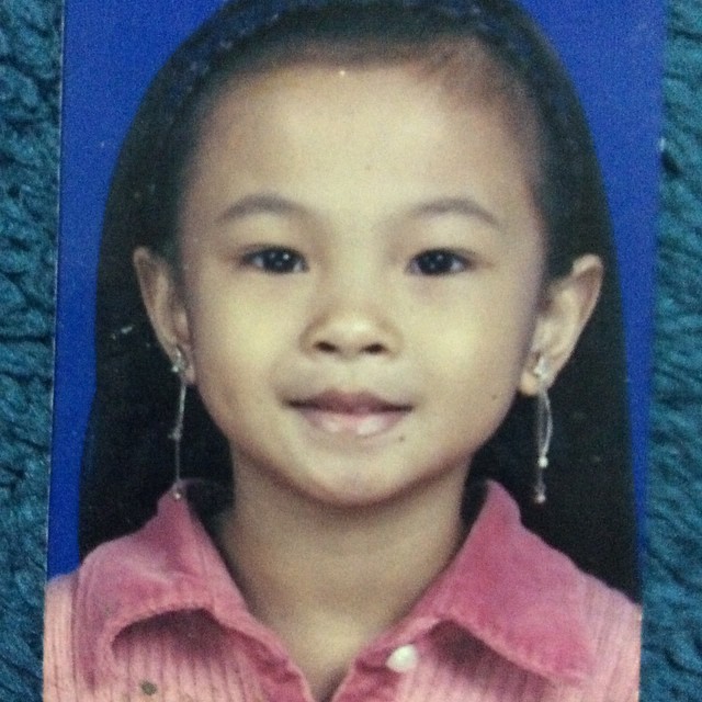 Angeli Khang childhood photo