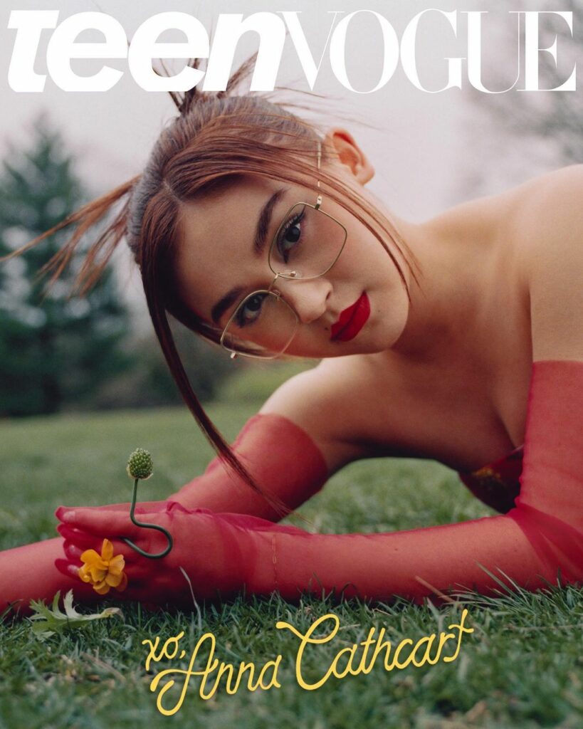 Anna Cathcart featured in Teen Vogue Magazine