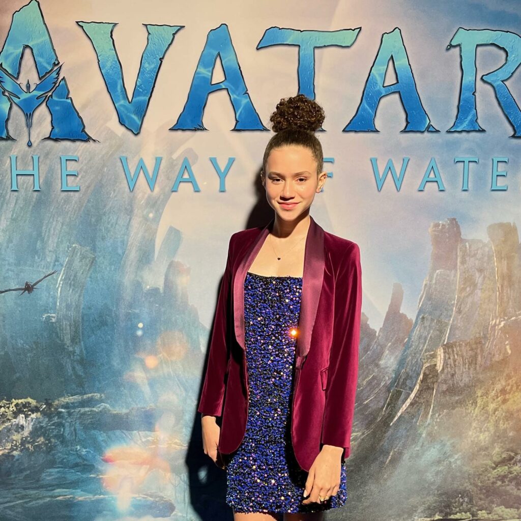 Chloe Coleman at the promotion party of Avatar