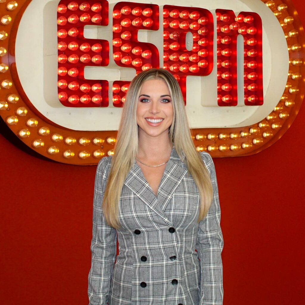 Erin Dolan with ESPN Sports