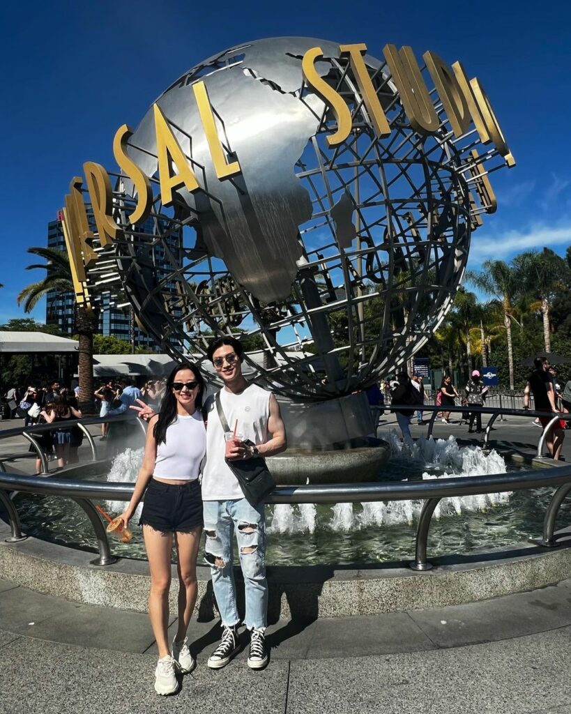 Gia Kim at Universal Studios