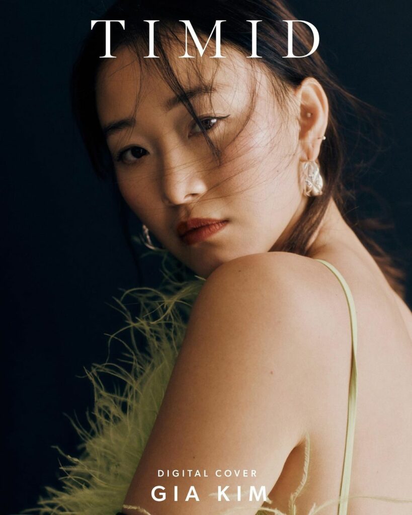 Gia Kim featured in Timid Magazine