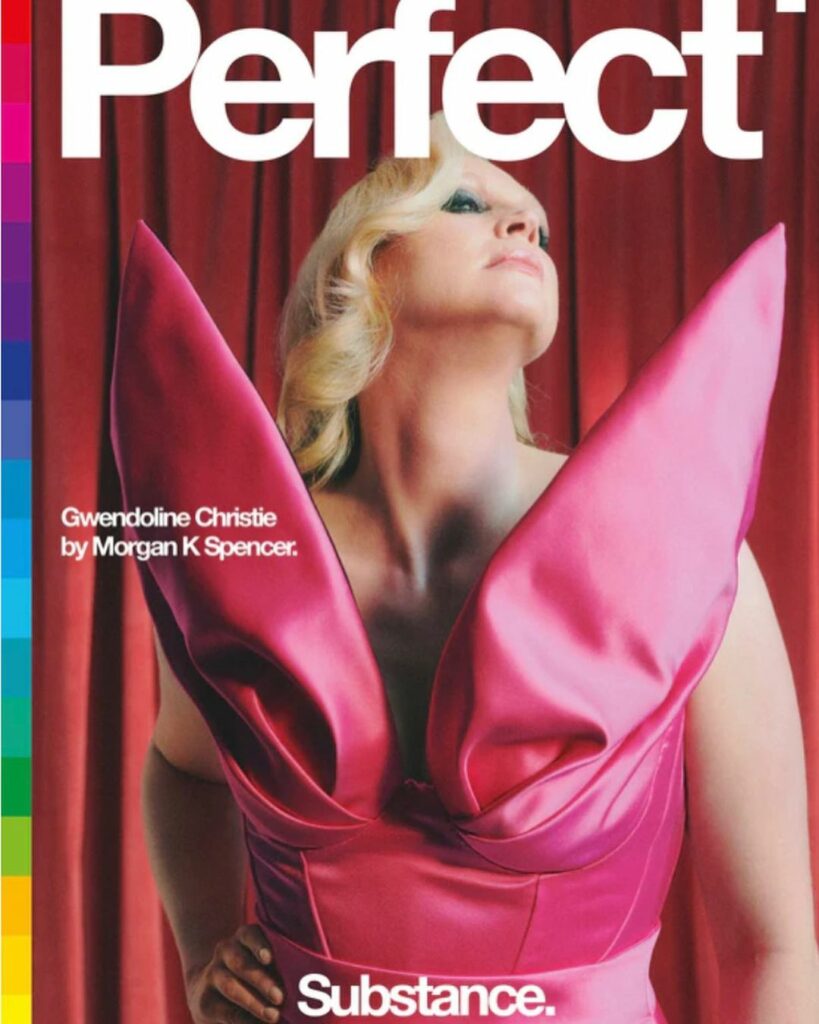Gwendoline Christie featured in magazine photoshoot
