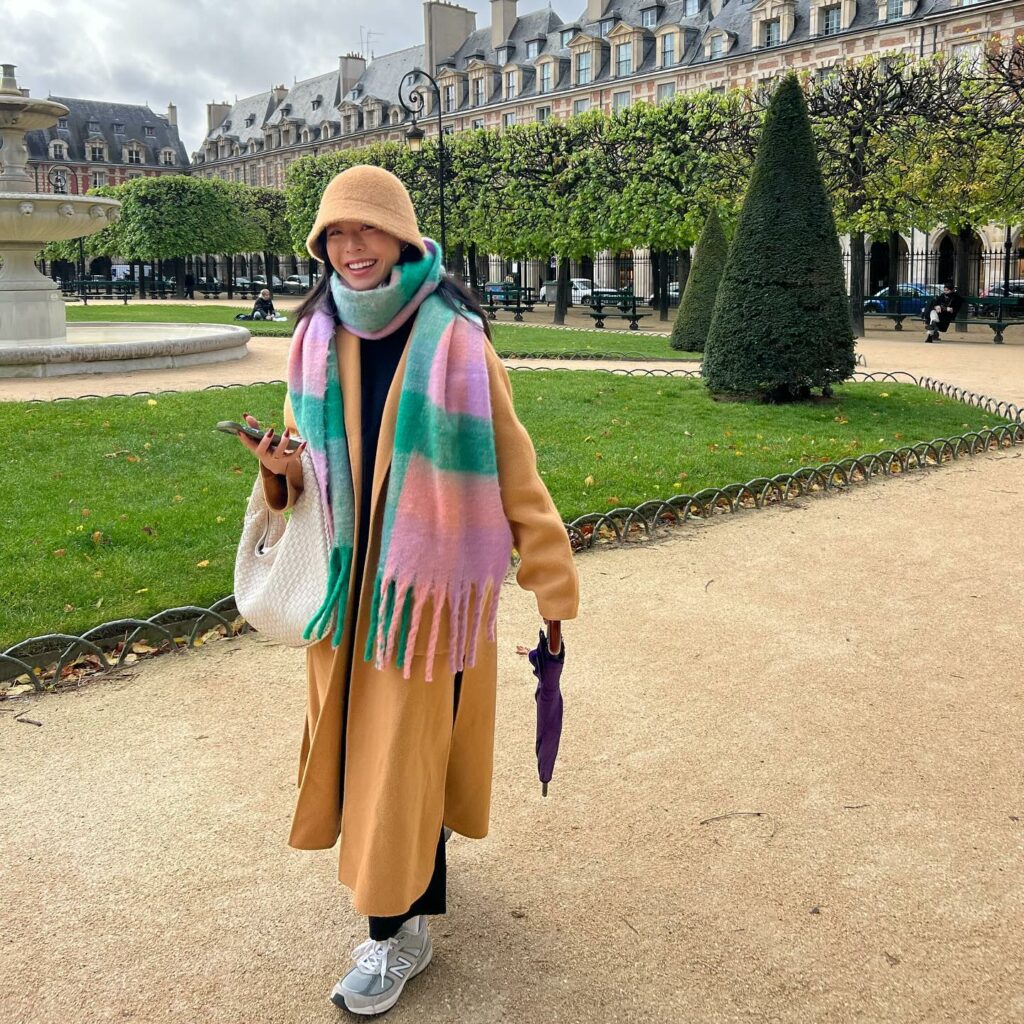 Ru Kumagai on the Paris vacation
