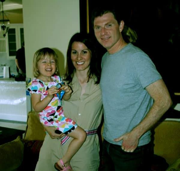 Kate Connelly with her husband and daughter