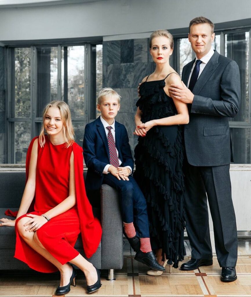 Daria Navalnaya family