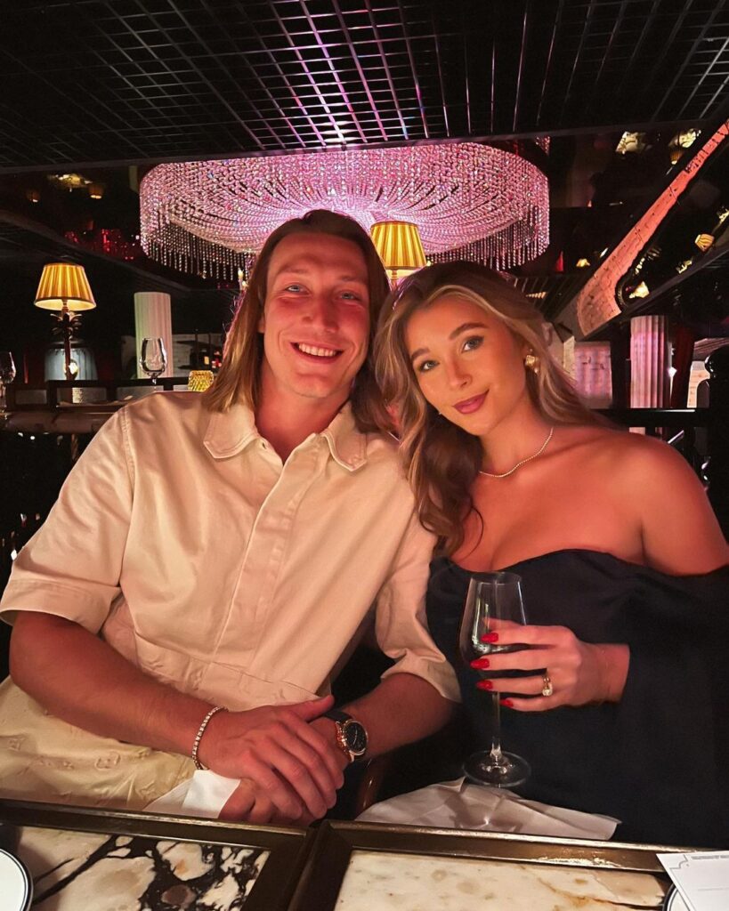 Marissa Lawrence enjoying party with her husband