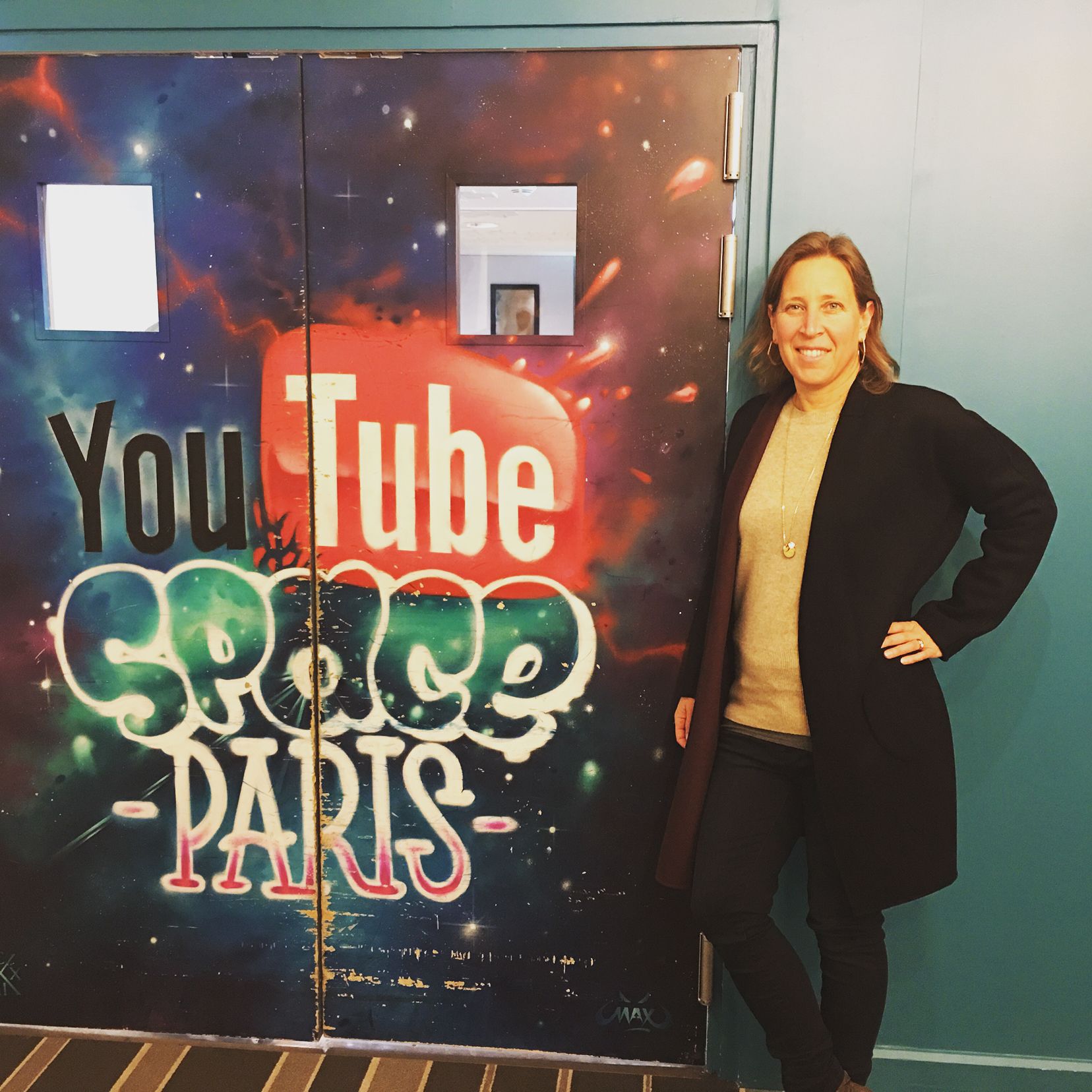 Susan Wojcicki at YouTube Space Paris