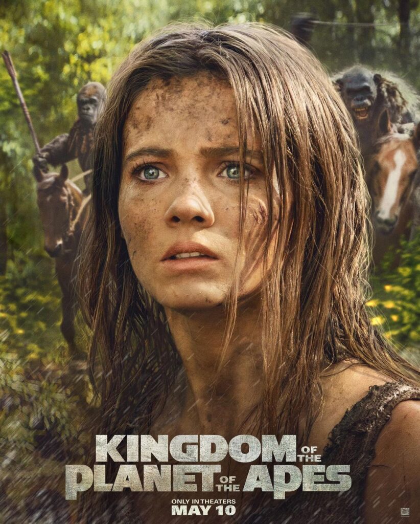 Freya Allan in Kingdom of the Planet of the Apes