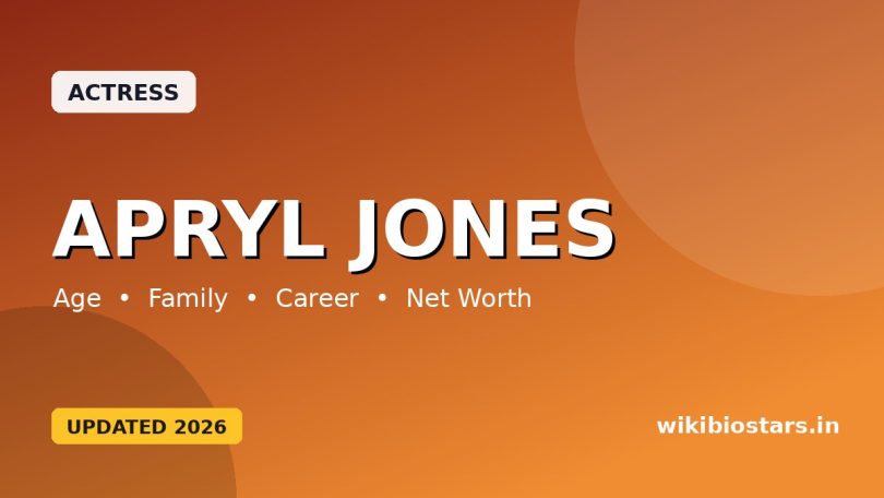 Apryl Jones Wiki, Age, Height, Ethnicity, Parents, Husband, Kids, Net Worth & Biography