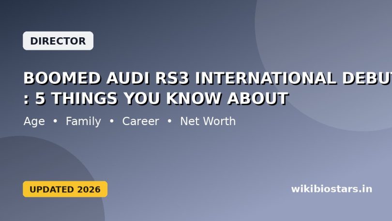 Boomed Audi RS3 International Debut Breaks Cover : 5 Things You Know About