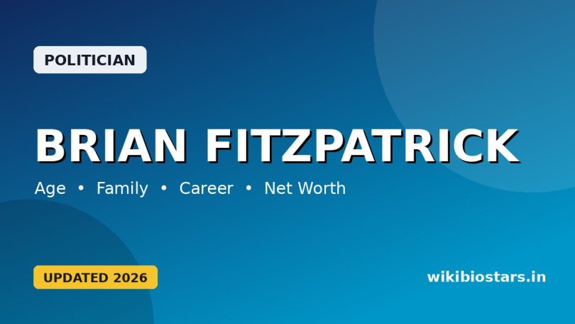 Brian Fitzpatrick: Wiki, Bio, Age, Height, Wife, Family, Education, Net Worth & More