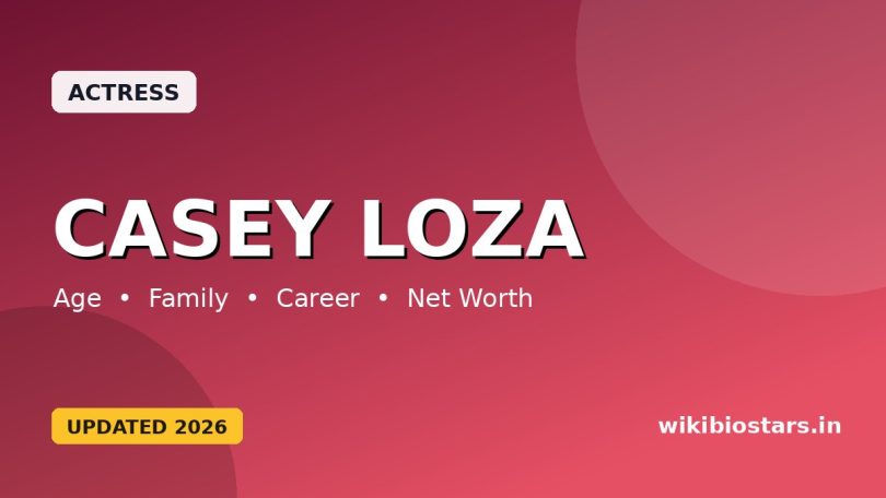 Casey Loza Wiki, Age, Height, Husband, Kids, Family, Net Worth, Biography & More
