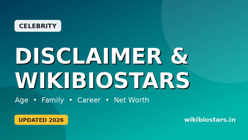 Disclaimer – WikiBioStars