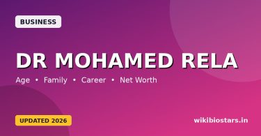 Dr Mohamed Rela Wiki, Age, Education, Wife, Family, Net Worth, Biography, Facts & More