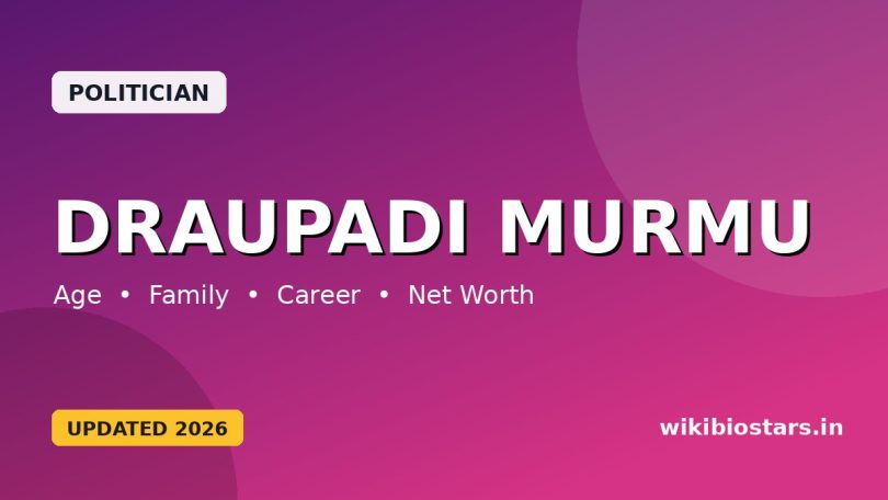 Draupadi Murmu Wiki, Biography, Age, Caste, Family, Husband, Children, Facts & More