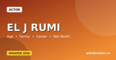 EL J Rumi Wiki, Age, Height, Girlfriend, Family, Net Worth, Parents, Ethnicity & Biography