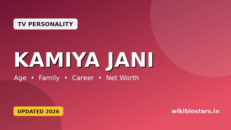 Kamiya Jani Wiki, Biography, Age, Family, Husband, Children, Facts & More