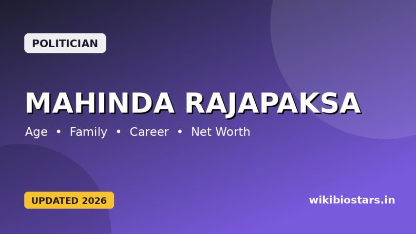 Mahinda Rajapaksa Wiki, Bio, Age, Family, Wife, Religion, Career, Net Worth Facts & More