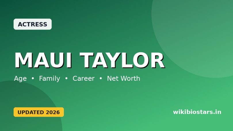 Maui Taylor Wiki, Age, Height, Husband, Kids, Family, Education, Net Worth, Biography & More
