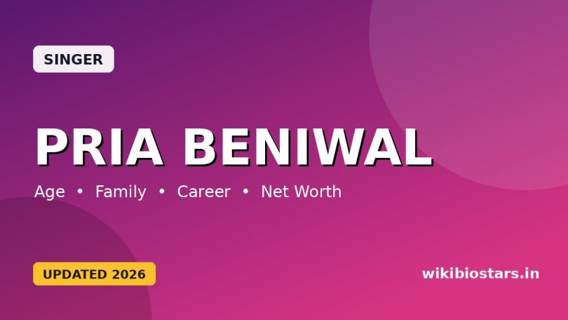 Pria Beniwal Wikipedia, Age, Height, Family, Husband, Boyfriend, Biography, Facts & More