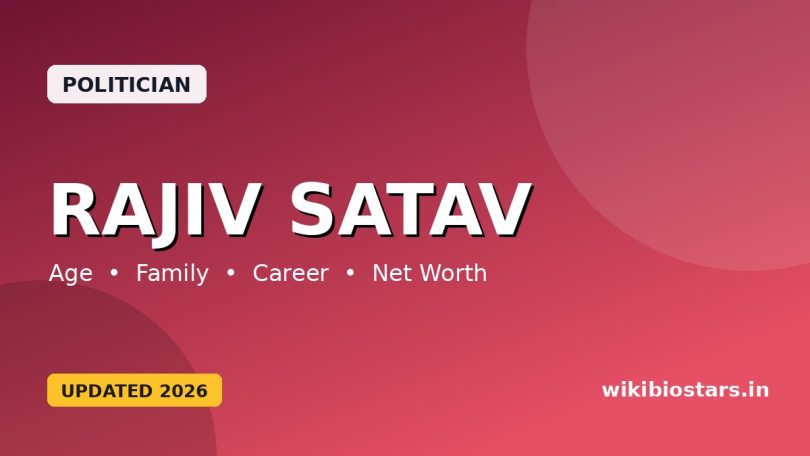 Rajiv Satav Wiki, Age, Family, Wife, Children, Photos, Biography, Net Worth