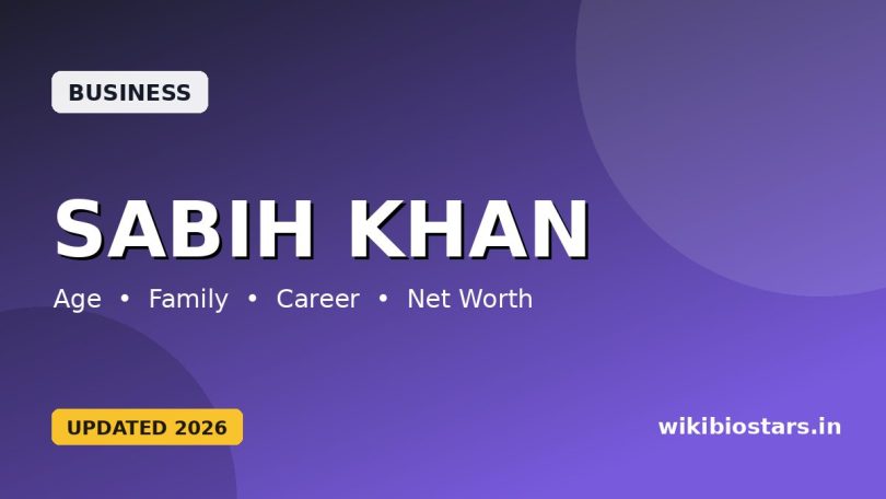 Sabih Khan: Wiki, Bio, Age, Height, Wife, Parents, Family, Children, Education, Salary, Net Worth & More
