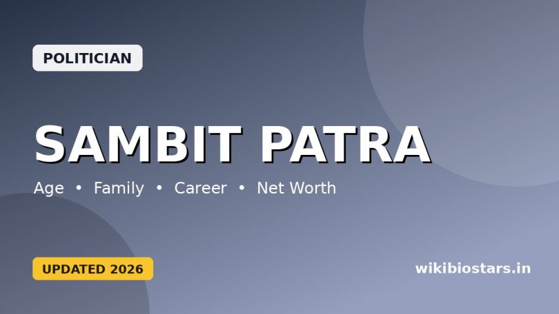 Sambit Patra Wiki, Age, Caste, Education, Family, Wife, Daughter, Net Worth, Biography & More