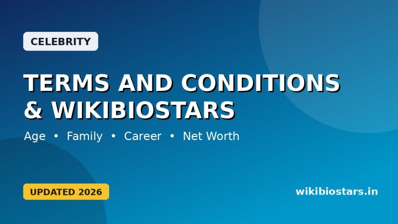 Terms And Conditions – WikiBioStars