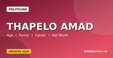 Thapelo Amad Wiki, Age, Height, Wife, Family, Parents, Net Worth, Biography