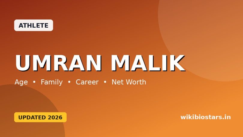 Umran Malik (Bowler) Wiki, Age, Height, Family, Biography, Facts & More