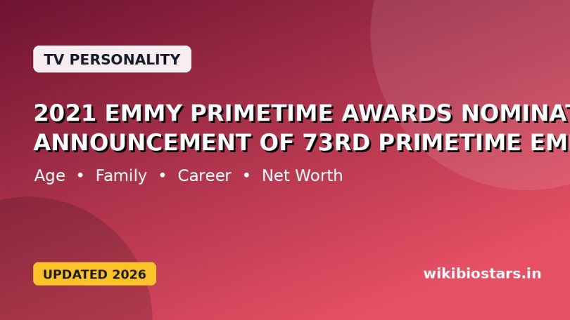 2021 Emmy Primetime Awards Nominations Biggest Announcement Of 73rd Primetime Emmy Awards